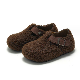  Winter Children Plush Cork Shoes Boys Girls Casual Shoes Non-Slip Cotton Slippers