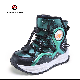  Boys Girls Casual Plush Cotton Shoes High Top Winter Long Tube Snow Boots Ex-23h8183