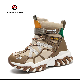  Girls′ Boys′ Snow Boots Winter Ankle Warm Anti-Slip Hiking Shoes Ex-23h8180