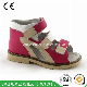  Children Ankle Support Sandal Kids Comfortable Leather Sandal with Thomas Heel