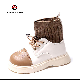 Baby Girls All Season Flyknit Sock Casual Boots Shoes Ex-23h8217