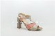  New Fashion Comfort Block Heels Party Dress Leather Sandals Women Shoes