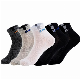  Men′s 100%Comb Cotton Causal Sock Sport Socks