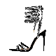  Sexy Ladies Rhinestone Ankle Straps Party Shoes Pointy Toe Nightclub Girl Stiletto Sandals for Women