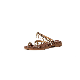  Seaside Thailand Clip Toe Rhinestone Vacation Style Beach Bohemian Roman Sandals