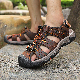  Men Plus Size Summer Shoes Popular Designer Outdoor Leather Shoes Sandals
