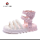  Soft Sole Kids Toddler Baby Girls Flat Summer Fashion High Top Sandals Ex-23s5395