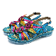  2022 Summer Ladies Rubber Shoes Women Leather Sandals