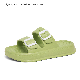  2022 New Rubber Outsole Sandals for Girls Fashion Pedicure Slippers Antislip Flat Slippers for Women Outdoor Beach Slippers