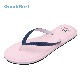  Holesale Quicksurf Stylish Ladies′ Black Slim Beach Flip Flops EVA Rubber Shower Slippers Cute Summer Beach Water Comfortable Sandals