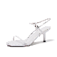  Women′s New Summer Stiletto Buckle with High Heels Sexy Open Toe Sandals