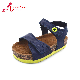 Customized Logo Designer Children′s Floral Comfort Baby Leather Sandals