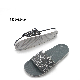  Custom Printing Logo Pattern Plain Men′s PVC Sandals Slides Slippers