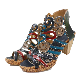  Factory Custom Vintage Women Shoes Lady High Heel Sandals