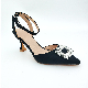  Custom Ankle Strap Slingback Low Kitten Heel Stiletto Pumps Heeled Sandals