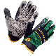  Hand Gloves Impacted Palm Silicone Grip Auto Mechanics Glove