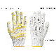  China Wholesale 30-80g/Pairs White Guantes Single/PVC/Dots/Dotted Knitted Cotton Glove Safety Work Gloves