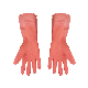  China Wholesale Industrail/Kitchen/Household Dishwasher Cleaning Latex/Rubber Gloves for Women