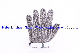  Metal Mesh Safety Gloves with Manufacturer Stainless Steel Mesh Glove Cut Resistant Chain Mail Protective Anti-Cutting Glove for Kitchen Butcher Working Safety