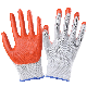  China Wholesale Latex/Nitrile/Rubber Coated Protective Glove Safety Work Labor Gloves for Industrial/Construction Working