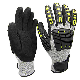  Hppe Colliery Oilfield Industry Mechanic Cut Resistant TPR Safety Impact Gloves for Working