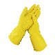  Yellow Latex/Rubber/Silicone Guantes Kitchen Dishwashing Industrial Work Gloves