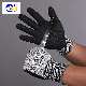  Abrasion and Oil Resistant Black Nitrile Frosted Anti-Cut Non-Slip Safety Work Gloves