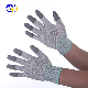  13 Gauge Carbon Fiber Gray PU Coated Nylon Gloves
