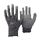  Nmsafety Grey Polyester Palm Coated PU Warehouse General Working Glove