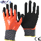  Nmsafety Double Dipping Sandy Nitrile Water Proof Hand Protection Working Glove