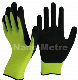 Nmsafety Foam Latex Solf Grip Garden Work Hand Protection Gloves