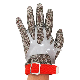  Factory Stainelss Steel Chain Mail Metal Mesh Cut Protection Safety Glove for Kitchen