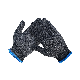  China Wholesale Black Cotton Knitted Industrial Labor Guante Safety Work Gloves