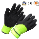  Cold Resistant Glove Double Layer Half Dipped Foam Latex Winter Work Gloves