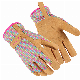 Garden Gloves Soft Synthetic Leather Safety Yard Work Gloves Tools