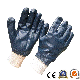 Fully Double Dipped Blue Nitrile Gloves Protective Safety Work Gloves