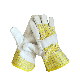  Cowhide Path Palm Leather Building Light Industry Rigger Gloves