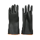  Heavy Duty Double Color Smooth Finish Industrial Latex Glove (5601)
