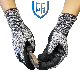  High Quality Protective Cut Resistant Nitrile Sandy Safety Work Glove with 13G Hppe Liner