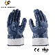  NBR Heavy Duty Jersey Cotton Safety Cuff Full Nitrile Coated Safety Work Gloves with CE