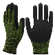 Comfortable 13G Nylon Knitted Liner Natural Rubber Gardening Hand Gloves