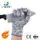  13G Hppe Anti-Cut Resistance Coated Safety Work Gloves with CE 4X42D Level Gread 5
