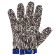  Chain Mail Cut Resistant Glove with Stainless Steel Ring for Butcher