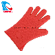 Pink Mom Gift, Protect Hands Better, Silicone Oven Mitts with Ce