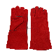 Security Red Protection Heat Insulation Cow Leather Welding Working Safety Work Fire Glove
