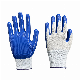  China Wholesale Hand Protective Glove Blue Nitrile/PU/Polyester/Nylon Coated Guante Safety Working/Work/Industrial/Garden/Construction Affordable Price Gloves