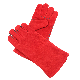  Security Heat Insulation Cow Split Leather Welding Working Safety Work Gloves