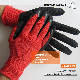 K-146 13 Gauges Polyester Nylon Crinkle Latex Working Safety Gloves