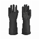  Black Latex Gloves Waterproof Chemical Resistance Rubber Industrial Working Protective Gloves Guantes