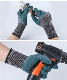 Popular 13G Nylon Liner Natural Rubber Garden Work Gloves